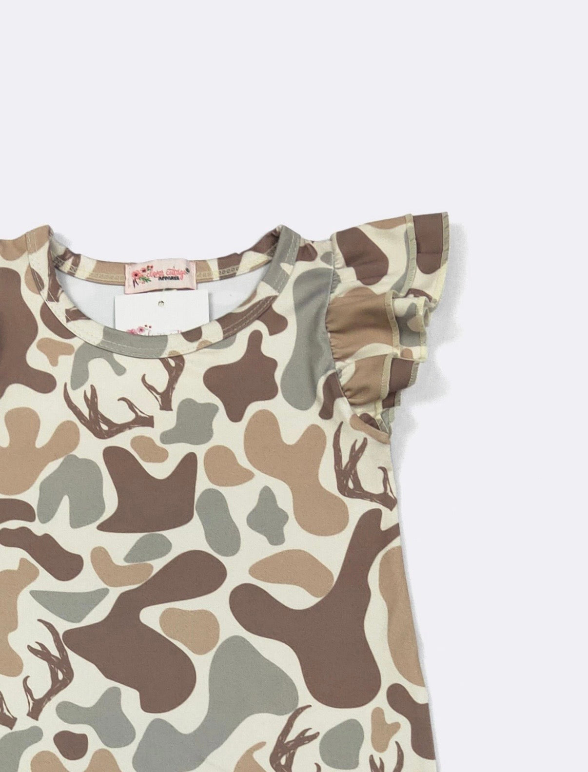 Baby Romper - Muted Camo Tier