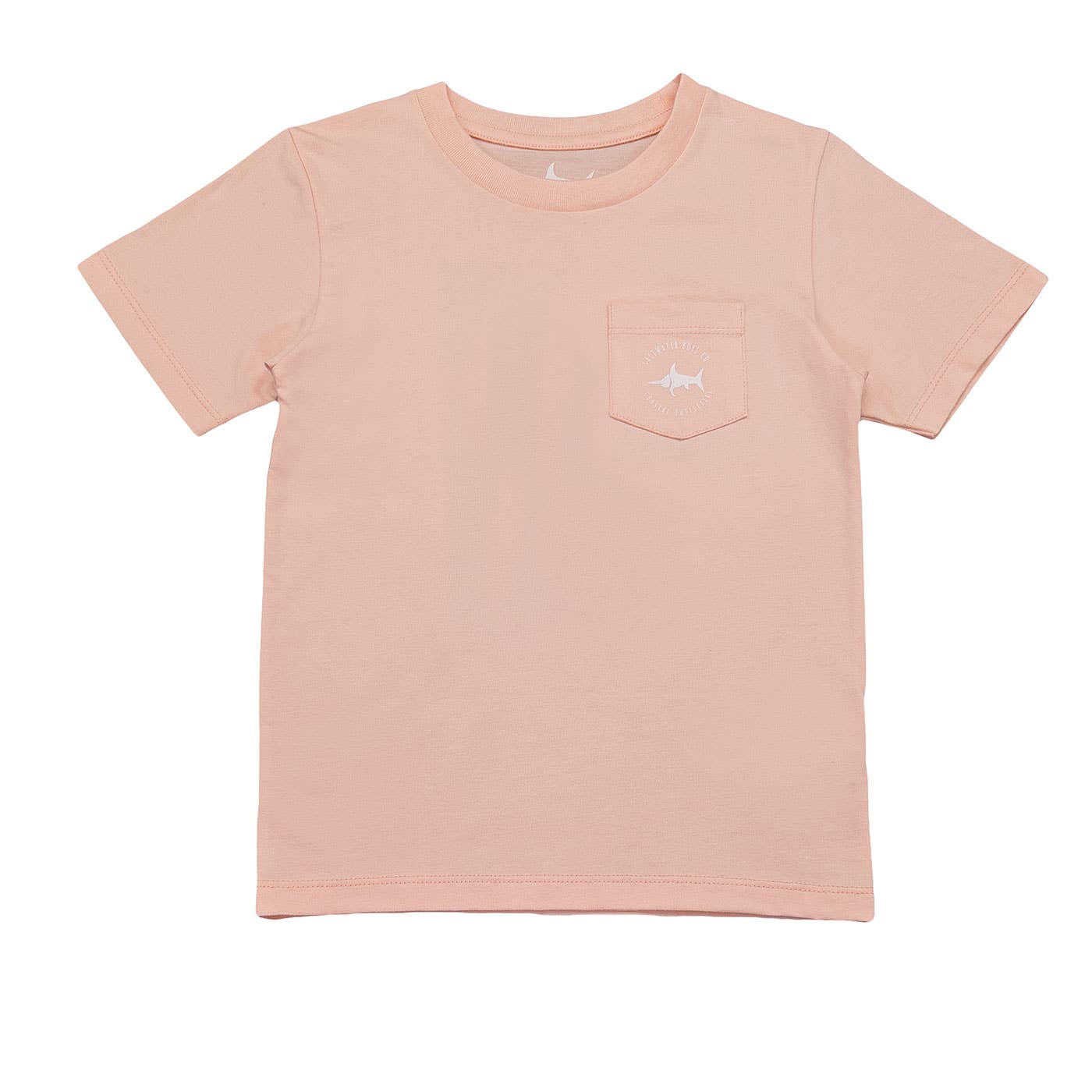 Boys Pelican SS Graphic Tee- Salmon