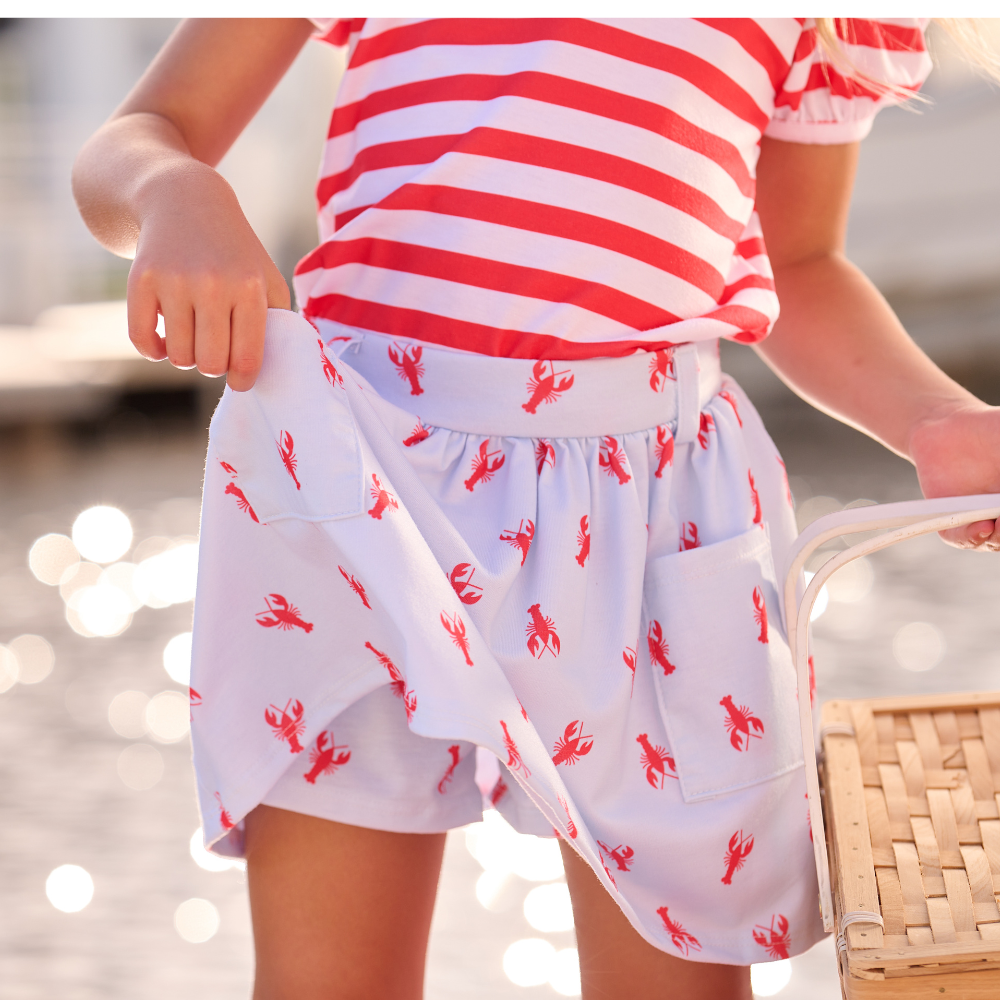 Crawfish Harriett Pocket Skort