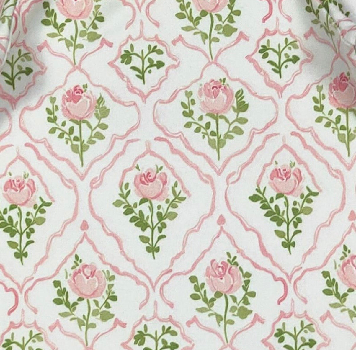 Baby Gown - Rose Frame