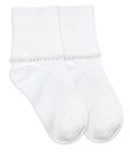 2111 Picot Trim Socks