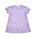 Dress - Scalloped SS: Purple