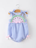 Watermelon Stripe Girl Romper