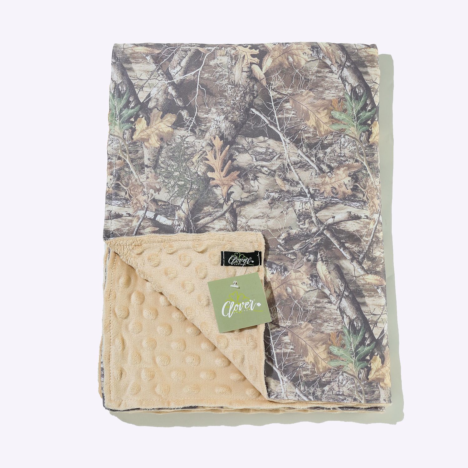 Washed Camo Blanket