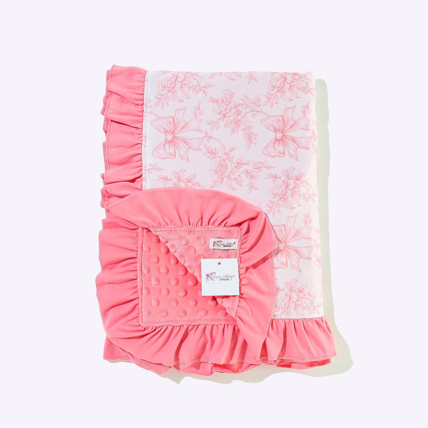 Pink Waverly Blanket
