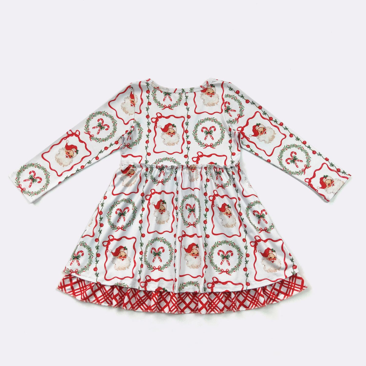 Santa Frame Girls Dress