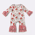 Pink Kris Kringle Baby Romper