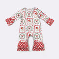 Santa Frame Baby Romper