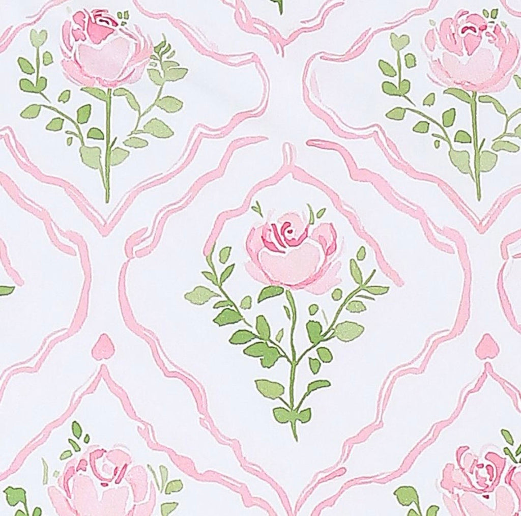 Baby Blanket - Rose Frame