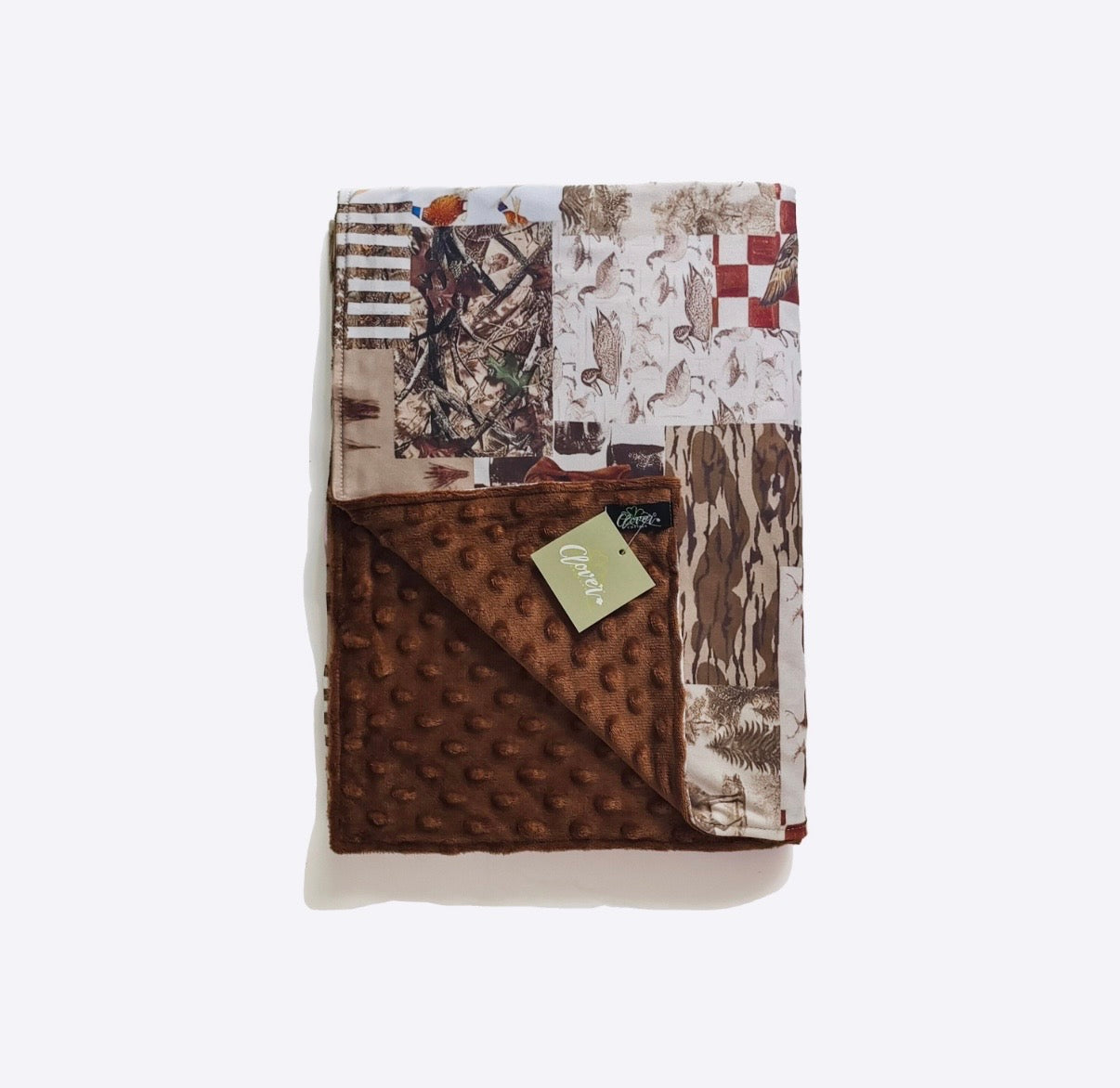 Baby Blanket - Hunting Dog Patch
