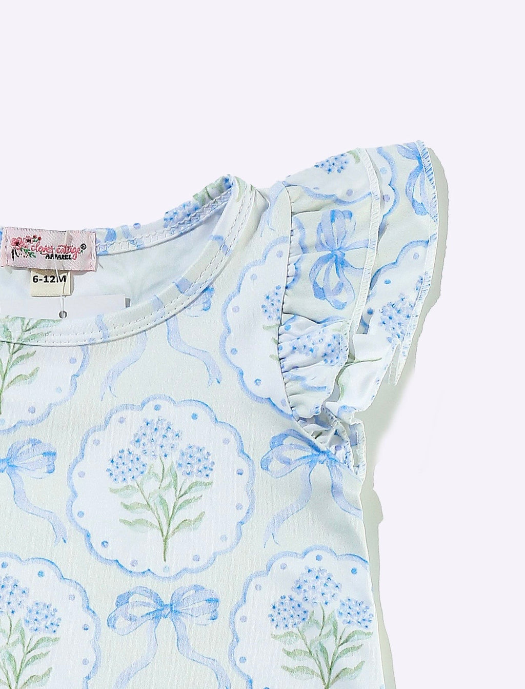Baby Romper - Hydrangea
