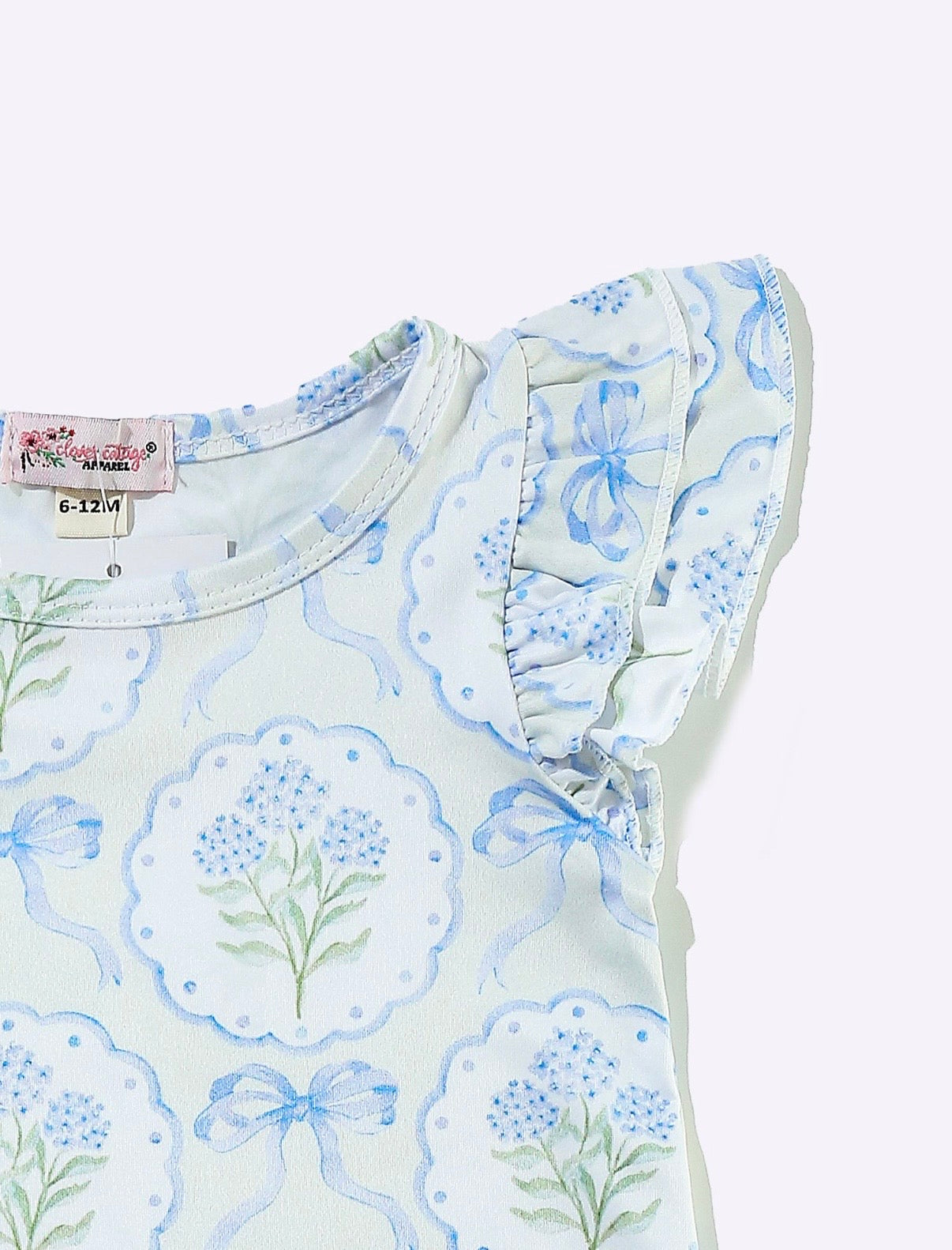 Baby Romper - Hydrangea