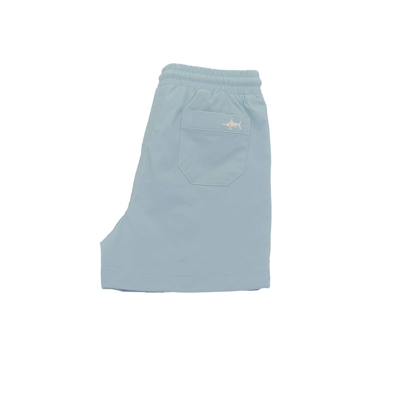 Light Blue Topsail Performance Shorts