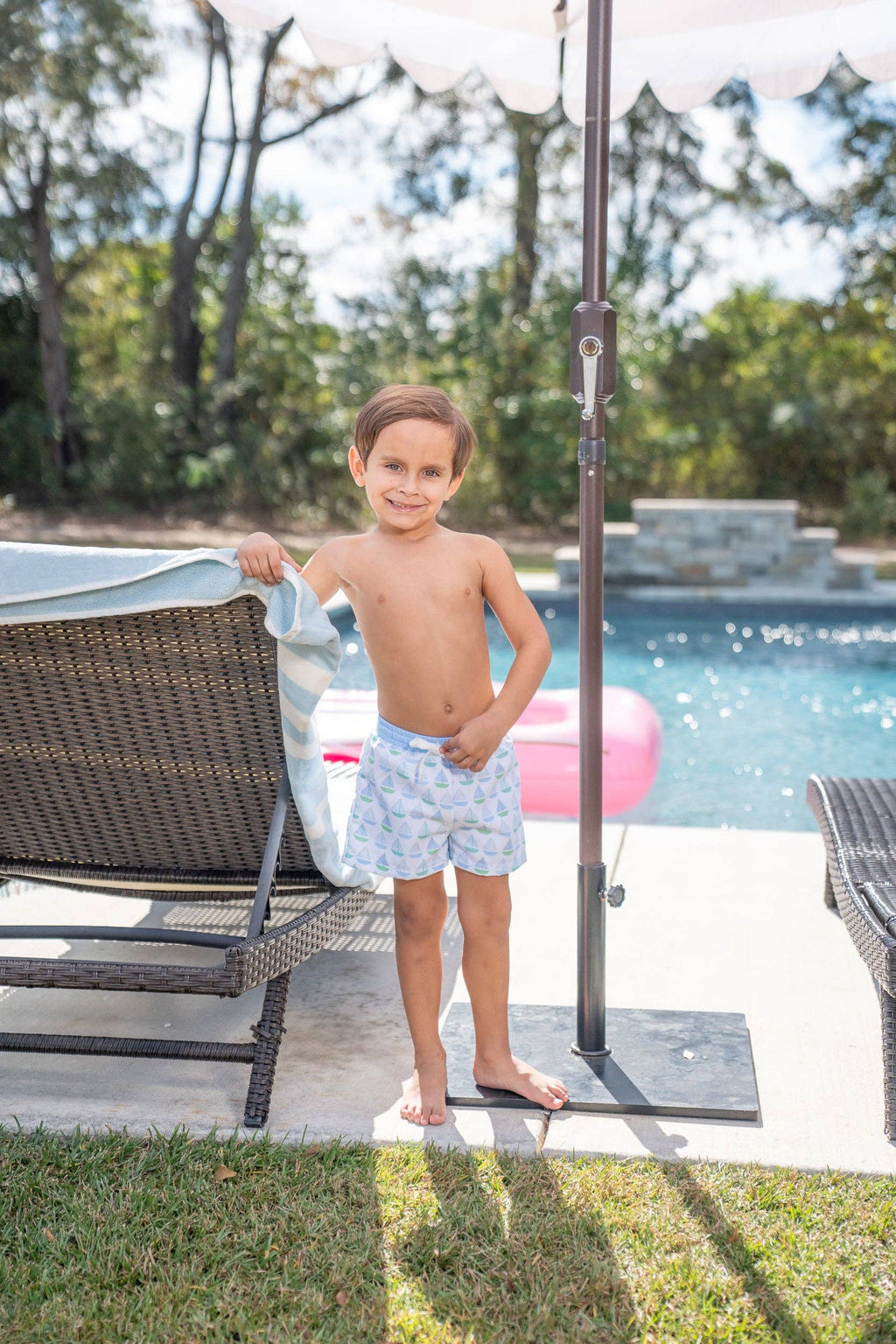 Boys Set Sail Trunks