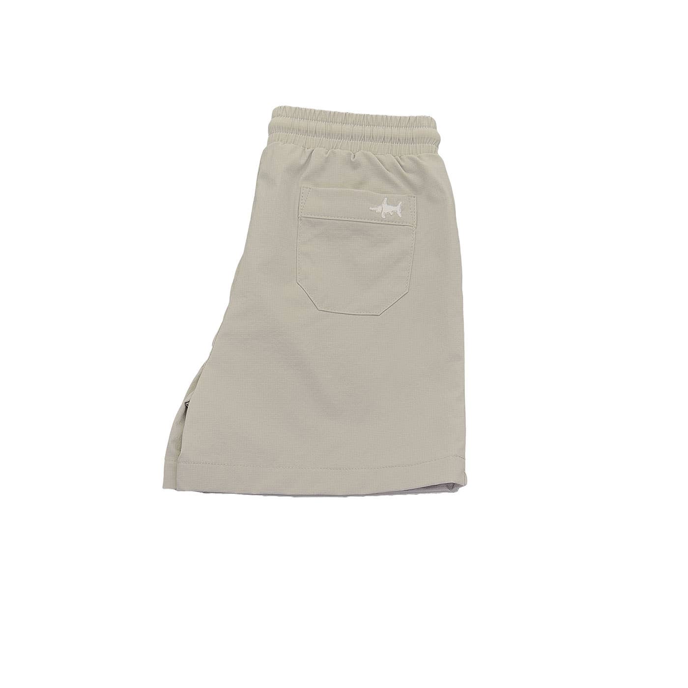 Light Grey Topsail Performance Shorts