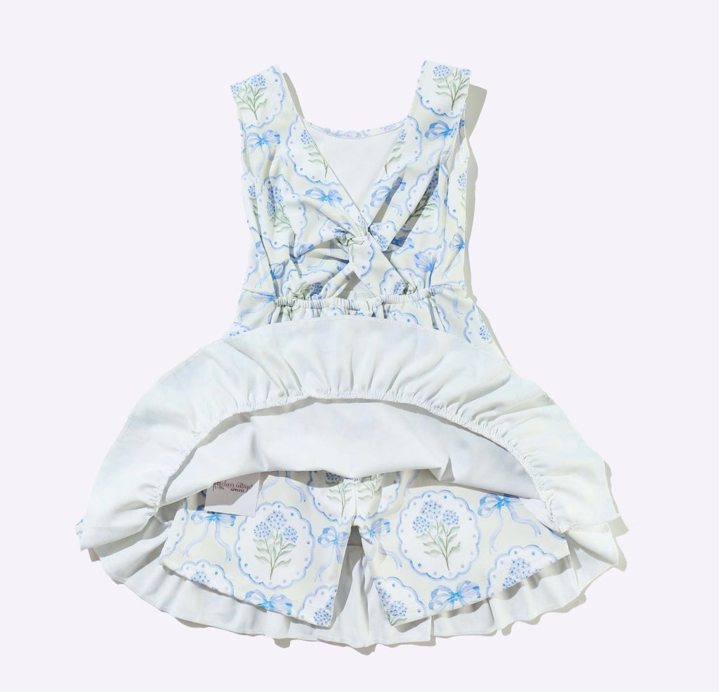 Hydrangea Girls Athletic Dress