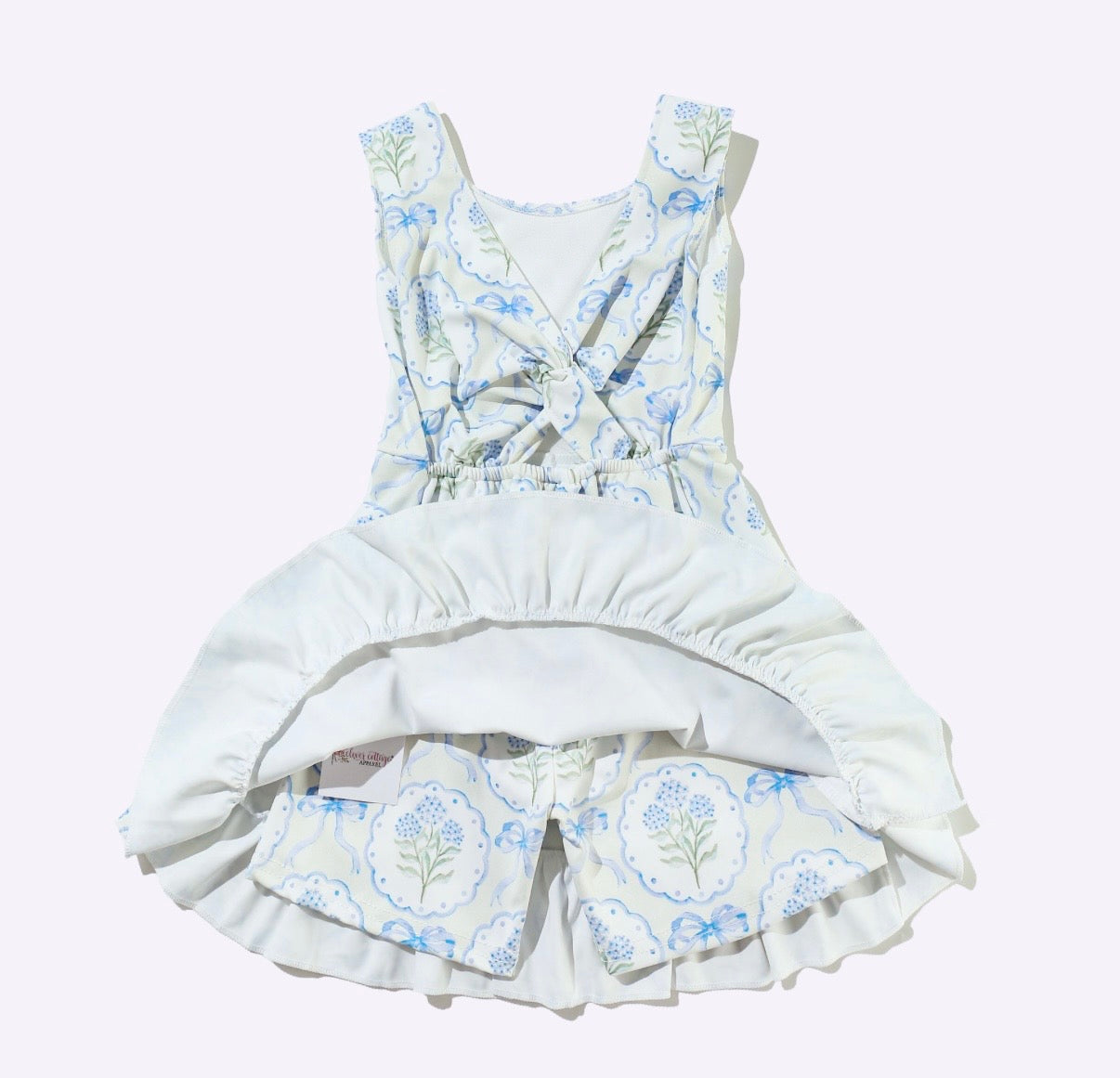 Hydrangea Girls Athletic Dress