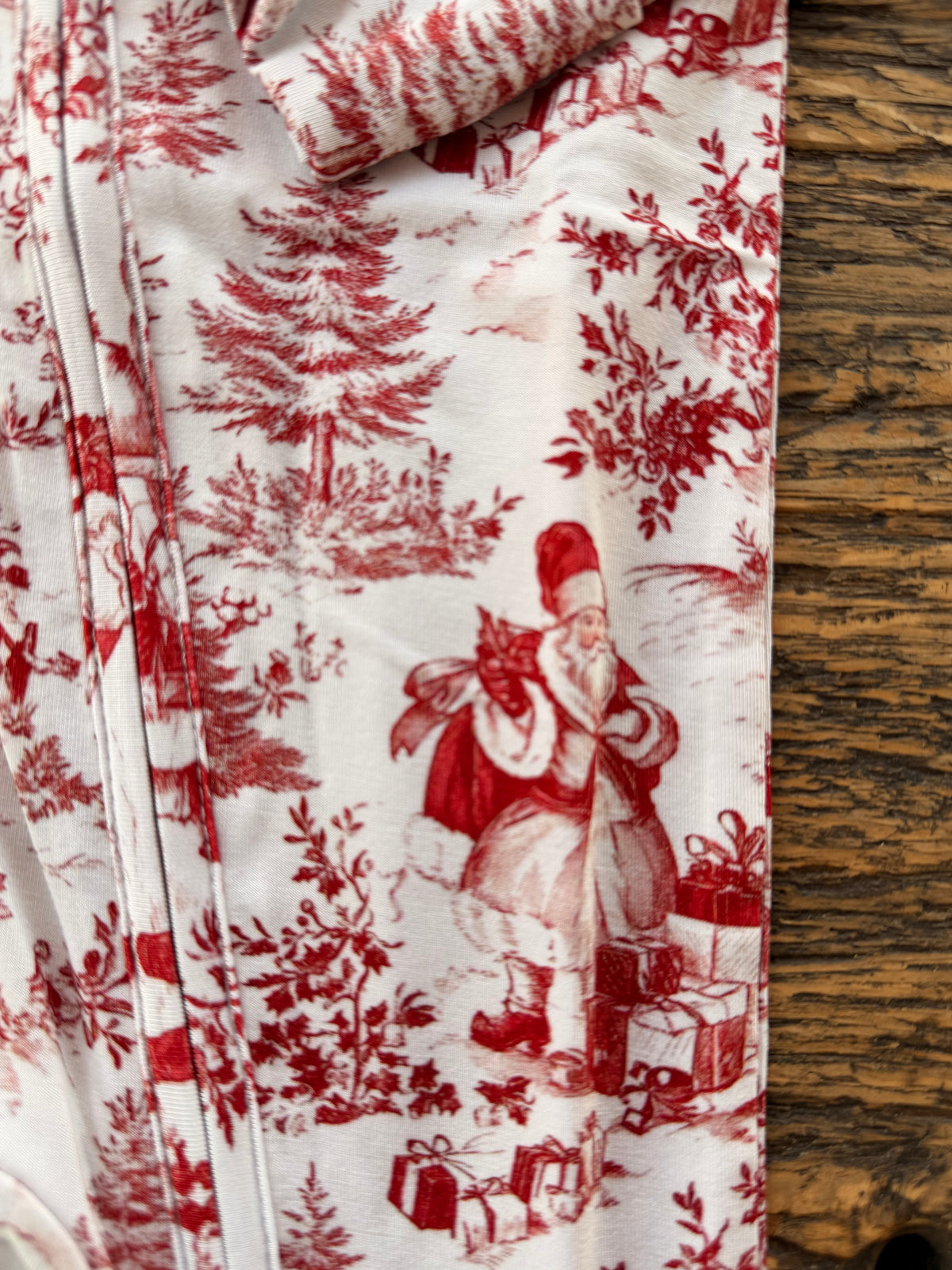 Santa Toile Lounger Gown