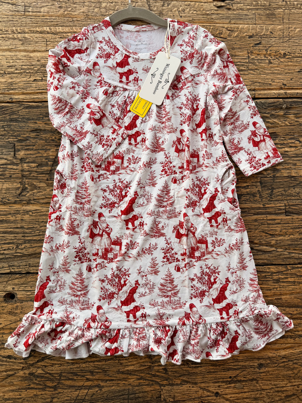 Santa Toile Lounger Gown