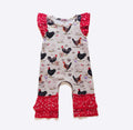 Baby Romper - Red Rooster