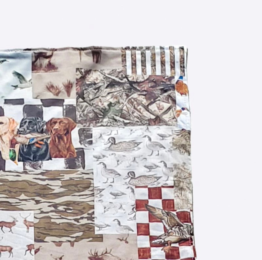 Baby Blanket - Hunting Dog Patch