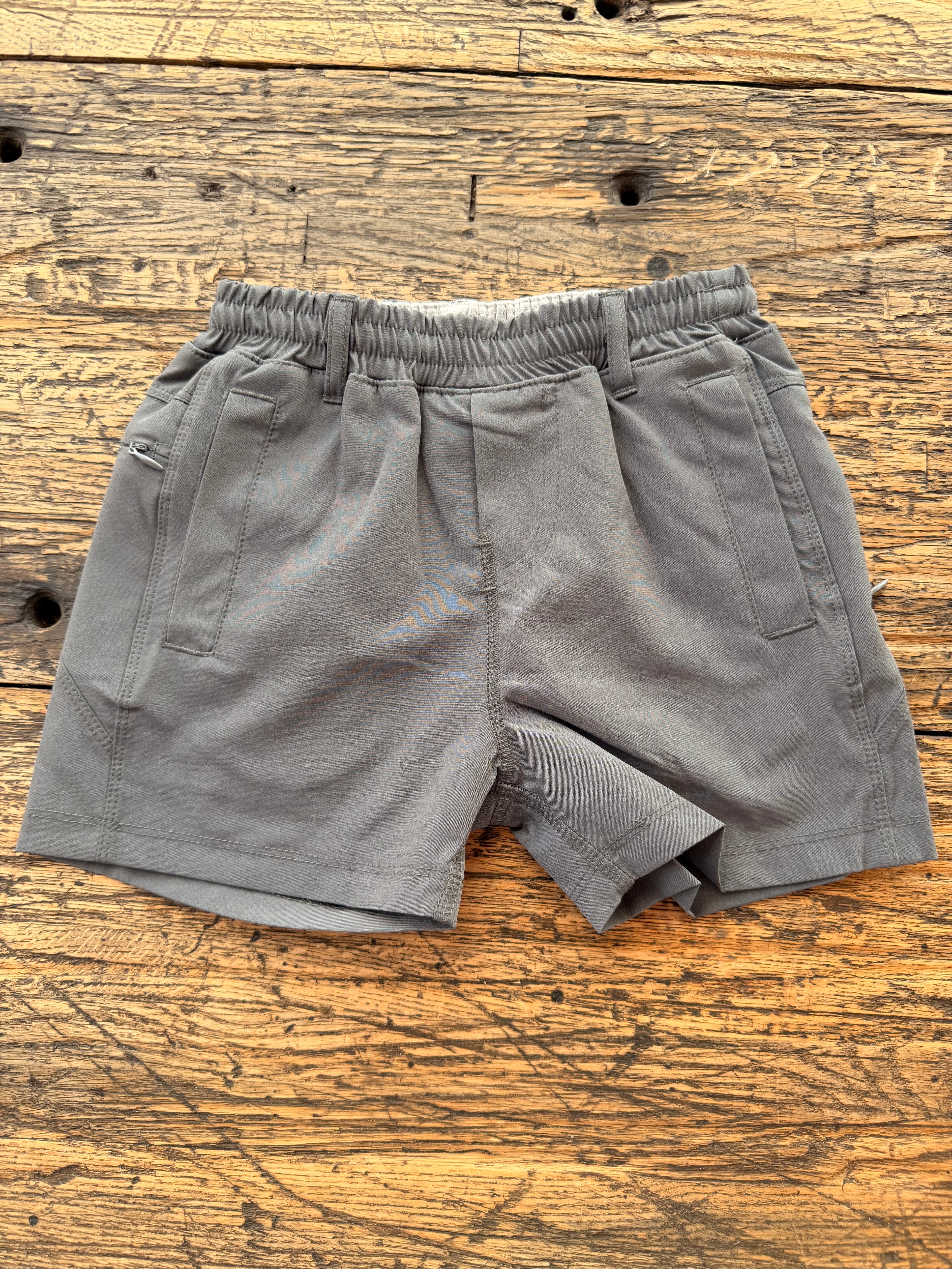 Meripex Freeballers Youth Sport Shorts- Charcoal