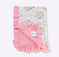 Baby Blanket - Rose Frame