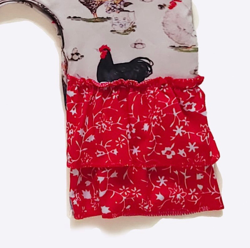 Baby Romper - Red Rooster