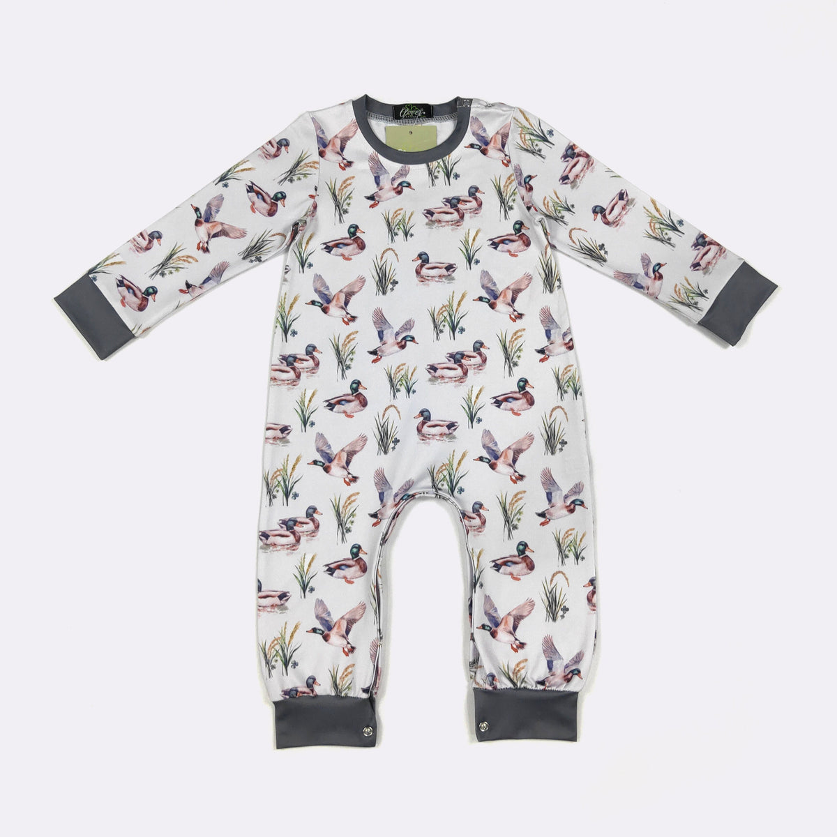 Clover Duck Boy Romper
