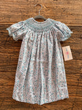 Emma Smocked Floral Dress