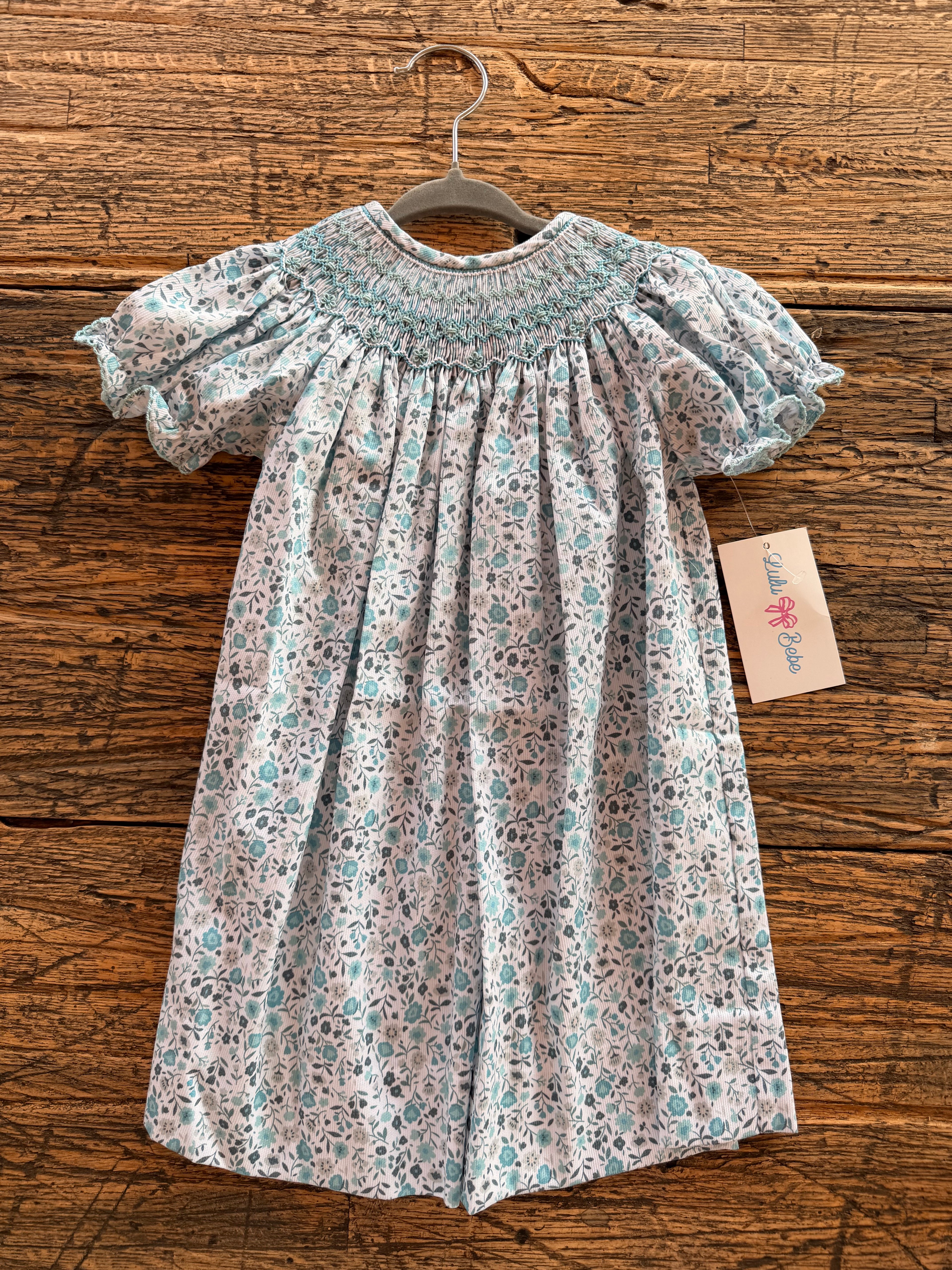Emma Smocked Floral Dress