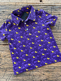 Meripex LA Camo Tiger Purple/Gold Polo