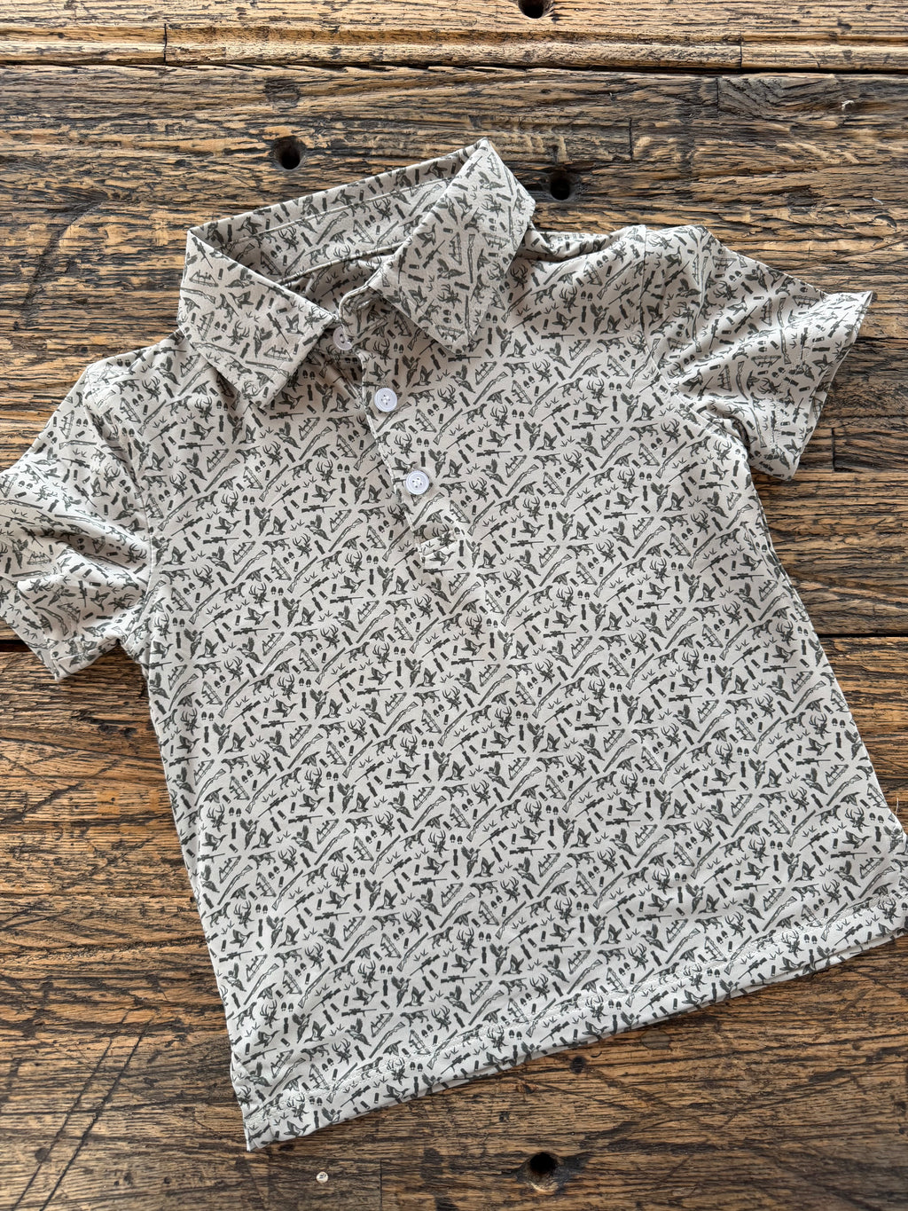 Meripex Outdoorsman Print Polo