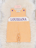 Louisiana Smocked Gingham Johnny