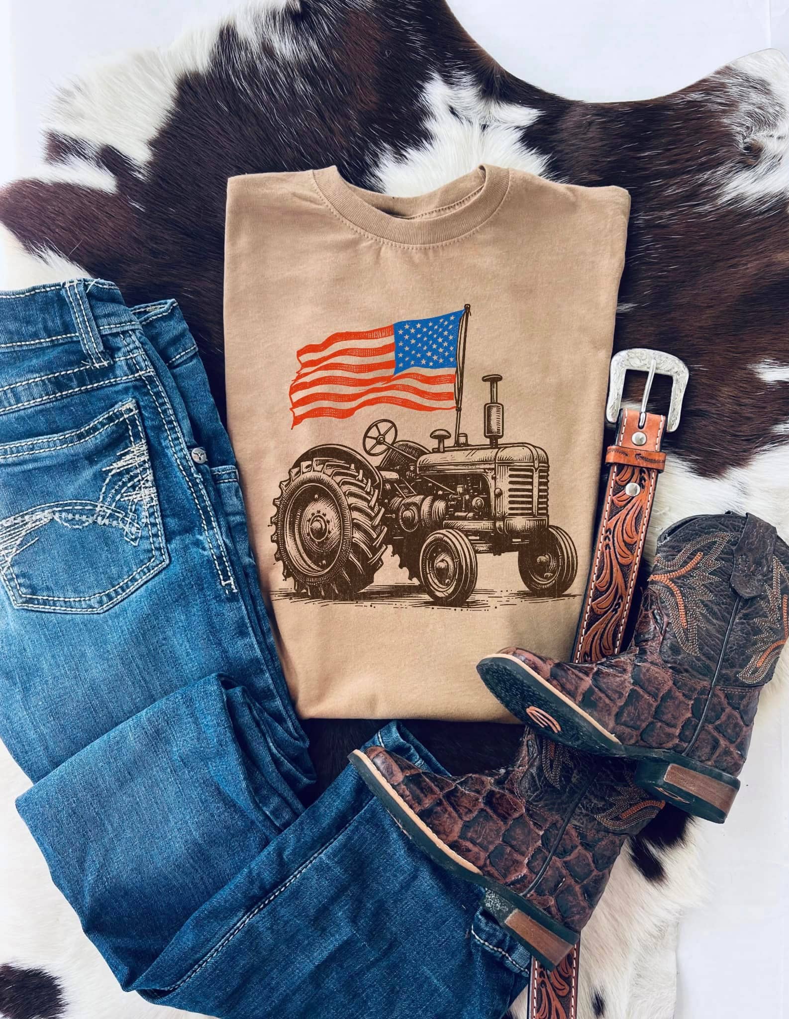 Vintage tractor : Sand