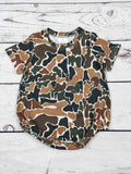 Camouflage Printed Baby Kids Bubble