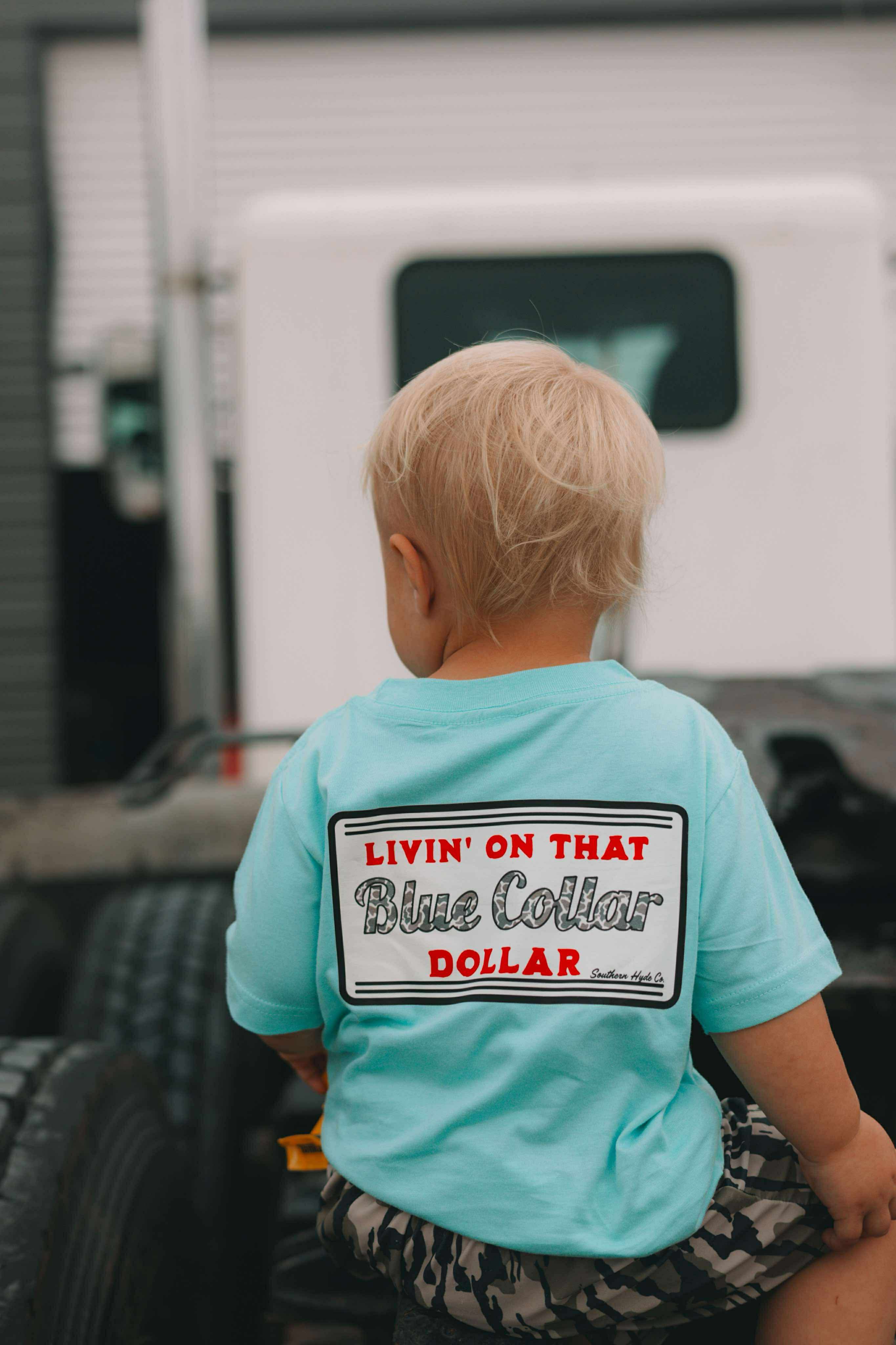 Blue Collar Dollar Boys T Shirt
