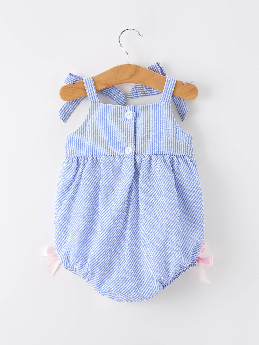 Watermelon Stripe Girl Romper