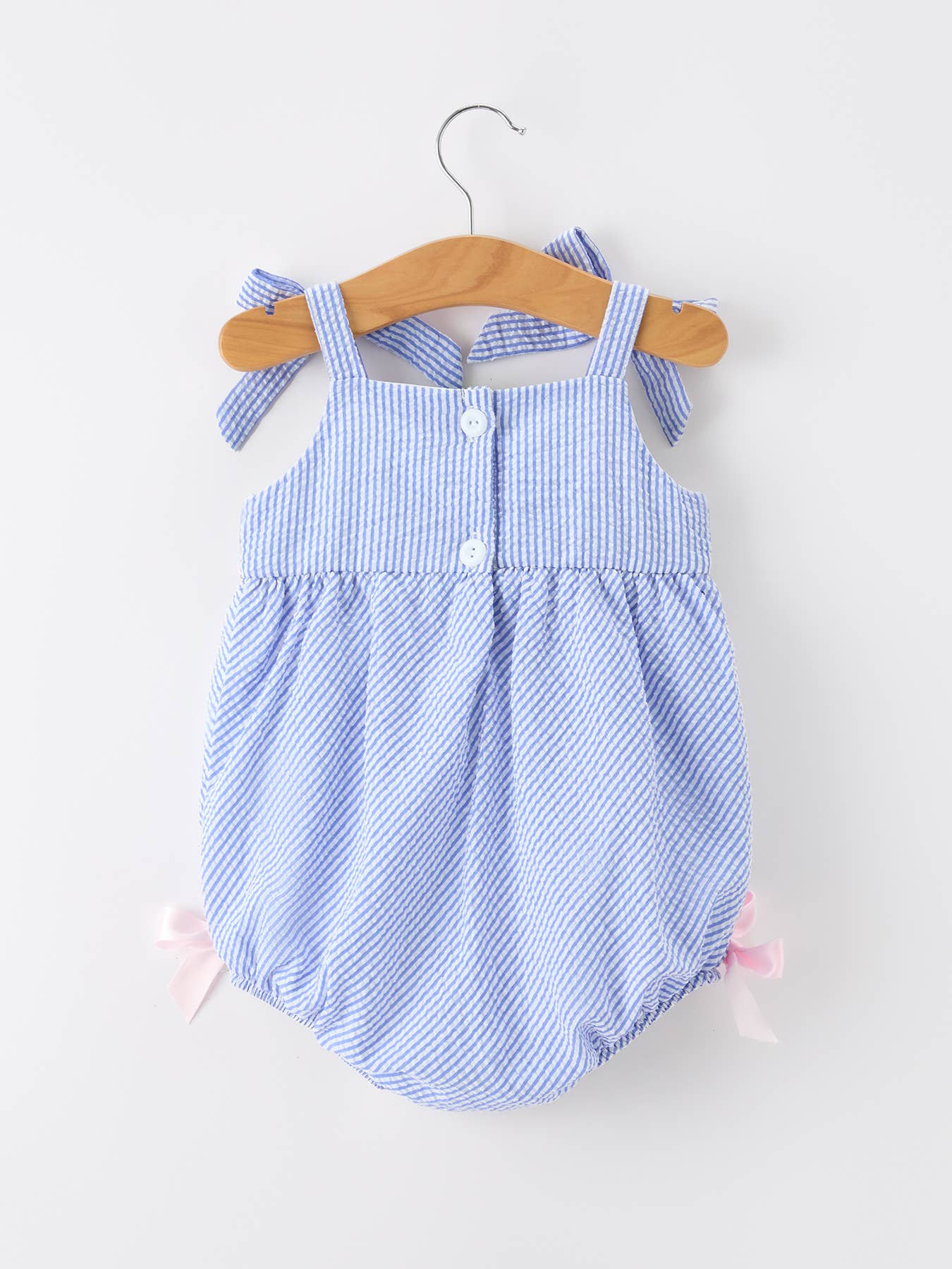 Watermelon Stripe Girl Romper